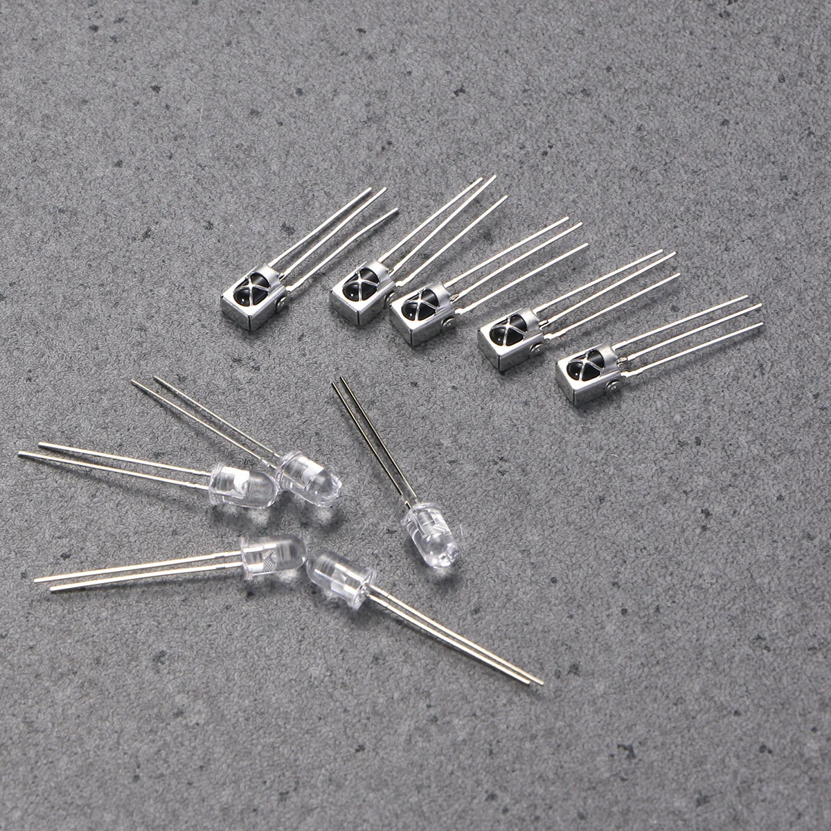 5Pairs Infrared Diode Ir LED Emitter Receiver Durable Kit for Household Appliances Air Conditioning Fan Remote