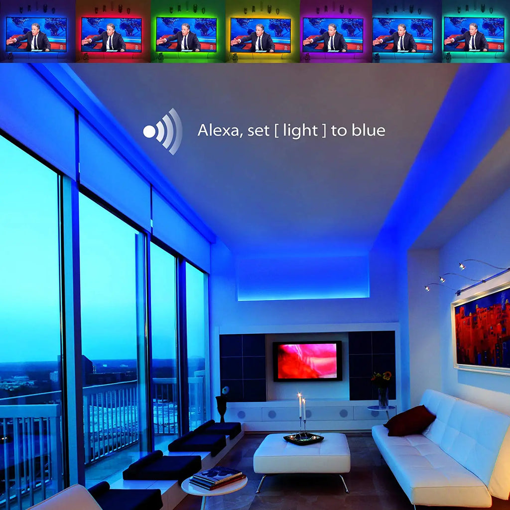 DC5-24V Tuya Wifi Wireless LED Controller Support iOs Android APP Alexa Google Voice Control for DIM CCT RGB RGBW RGBCCT Strip