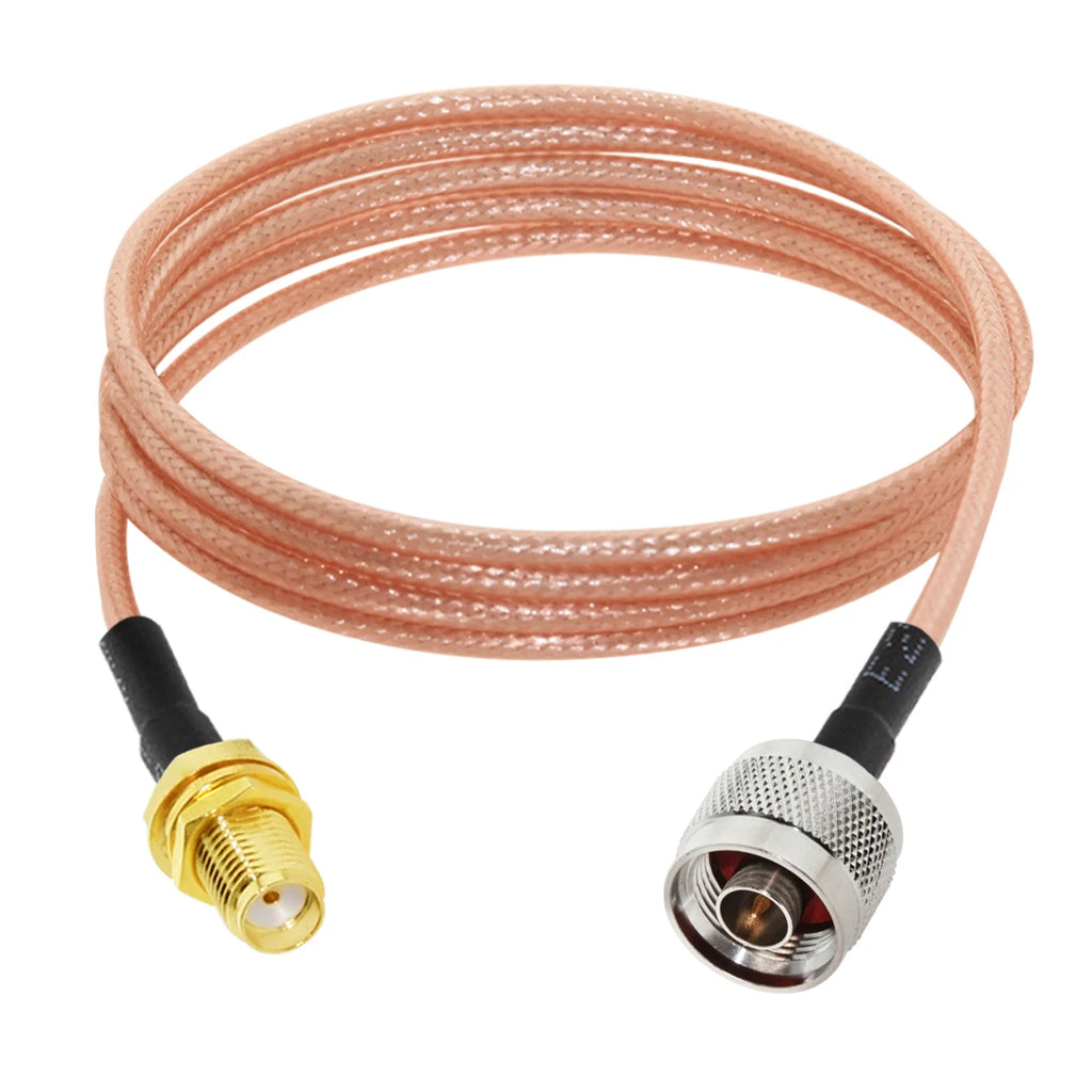 Wireless Antenna Extension Cable SMA Male Female RP To N Plug Jack With Nu Pigtail Adapter RG316 15cm NEW Wholesale