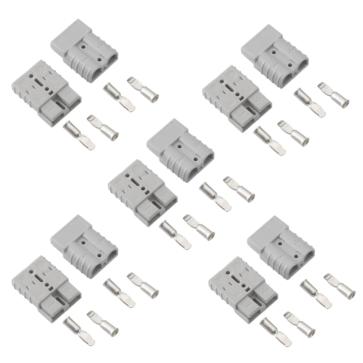 5/10Pcs 50A/120A/175A/350A Anderson Style Plug Connector 12-24V DC Battery Quick Connector Disconnect Plug for Motor Winch