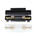 5Set 6X30MM Glass Fuse Holder, 0.5A 1A 2A 3A 4A 5A 6A 8A 10A 15A 20A 25A 30A Fuse Socket Flip shell Type with fuse