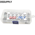 50PCS/Set Integrated Circuit DIP IC Combination Kits 74LS00 74LS02 74LS04 74LS08 74LS32 74LS47 74LS86 74LS90 SN74LS138 SN74LS245
