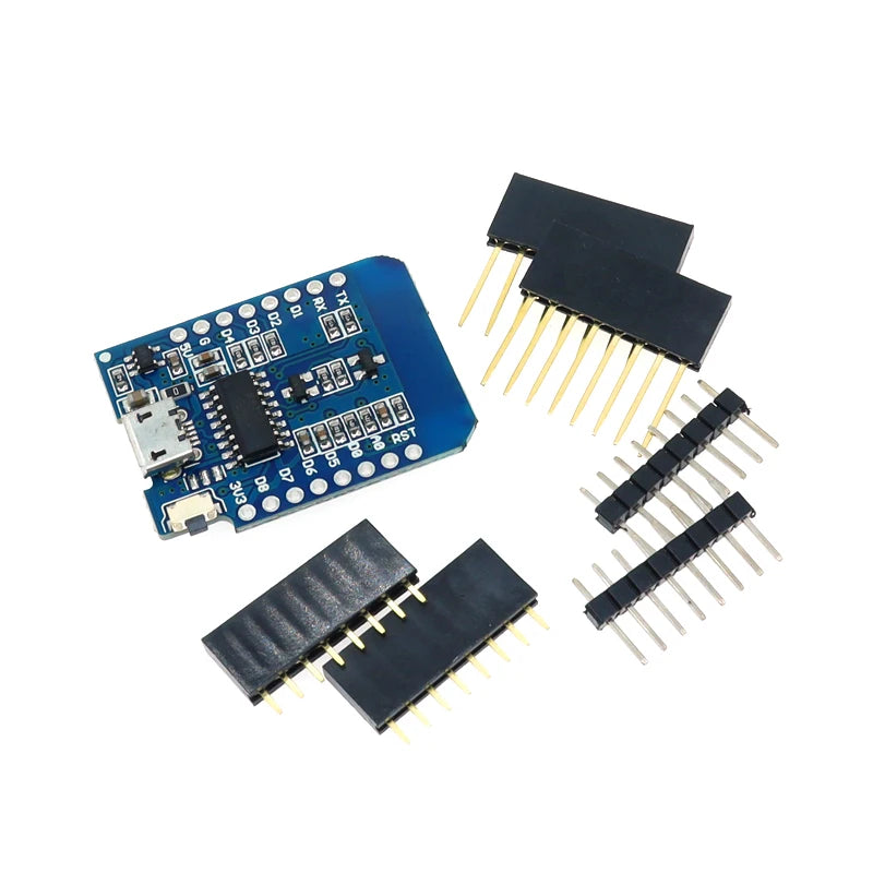 D1 mini - Mini NodeMcu 4M bytes Lua WIFI Internet of Things development board based ESP8266 for WeMos