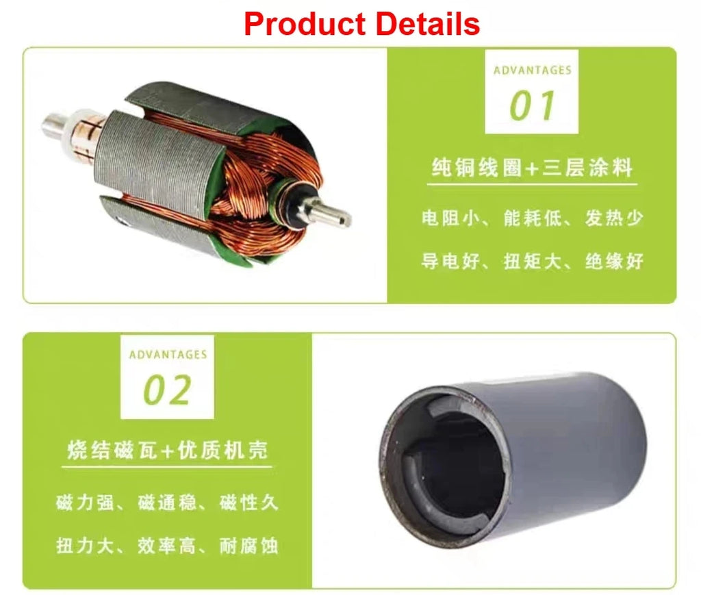 12V24VDC 775 Long life Ultra High torque forward and reverse 42mm planetary brush reduction motor Planetary gear DC low speed