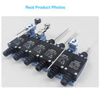 2Pcs CNTD TZ‑8 Series Micro Limit Travel Switch IP65 Waterproof 1NO+1NC 10A 250VAC Industrial Mechanical Position Switch