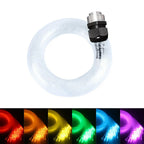 Car Starry Sky Light Auto Home Fiber Optic Lights Atmosphere Lamp Music Control Ceiling Lights RGB 12W 8 Colors Car Styling DIY
