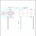 SOTAMIA 2Pcs 4550 Passive Audio Mini Speaker Driver 4 8 Ohm 5W Advertising LCD TV Speaker Computer Home Theater Loudspeaker