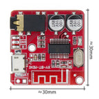 1-10pcs Bluetooth 5.0 Audio Receiver Board MP3 Lossless Decoder Wireless Stereo Music Module 3.7-5V XY-BT-Min