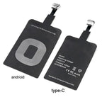 Wireless Charging Receiver for Android  and Type C Fast Wireless Charger Adapter