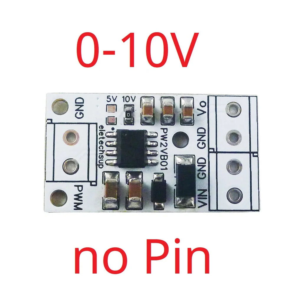 0-5V/0-10V Frequency to Voltage Module PWM to DAC Converter PLC MCU FPGA Analog IO Expansion Board Signal Generator