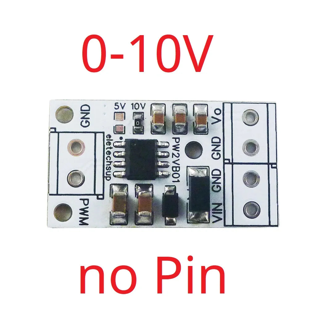 0-5V/0-10V Frequency to Voltage Module PWM to DAC Converter PLC MCU FPGA Analog IO Expansion Board Signal Generator