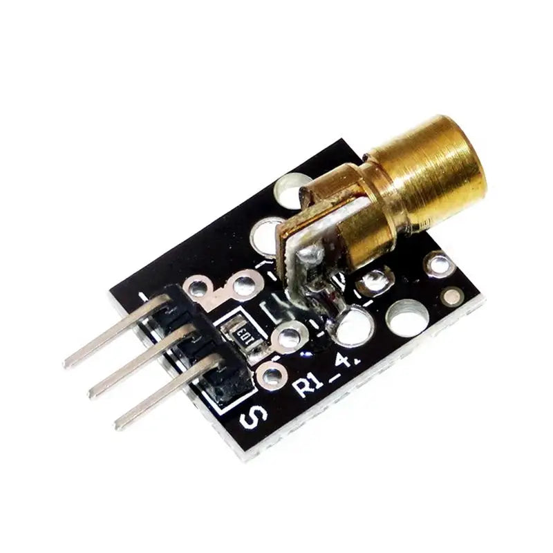 15Pcs KY-008 650Nm Laser Sensor Module 6Mm 5V Red Laser Dot Diode Copper Header For Arduino-AT30