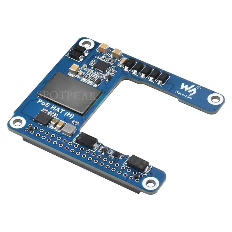 Raspberry Pi 5 PoE MINI HAT (H) 5V / 5A Power over RJ45 Ethernet 802.3af/at Moudle for Pi5 / CM5 Waveshare PoE HAT