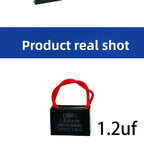 CBB61 Fan Start Capacitor 1.0/1.2/1.5/2.0/2.5/3.0/3.5UF 450V Universal for Ceiling Fans, Range Hoods, Water Pumps