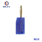 2MM Stackable Banana Plug Gold Plated Copper Mini Connector with 2mm Socket Jack Welded/soldered 30V/10A