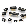 5-50PCS Slide Type Switch Module 1 2 3 4 5 8 10PIN /1.27/2.54mm Position Way DIP/SMD Pitch Toggle Switch Blue Snap Switch Dial