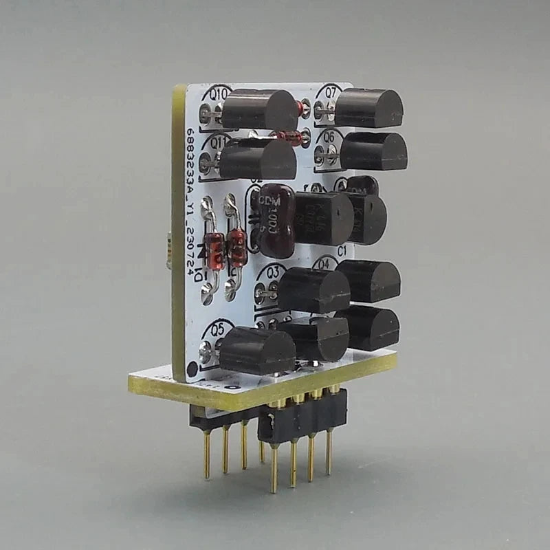 Fever fully discrete op amp module, low noise FET differential input high current output single and double op amp