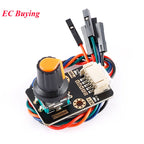 Rotary Encoder Module for Arduino Brick Sensor Development Round Audio Rotating Potentiometer Knob Cap EC11 PH2.0-5pin Interface