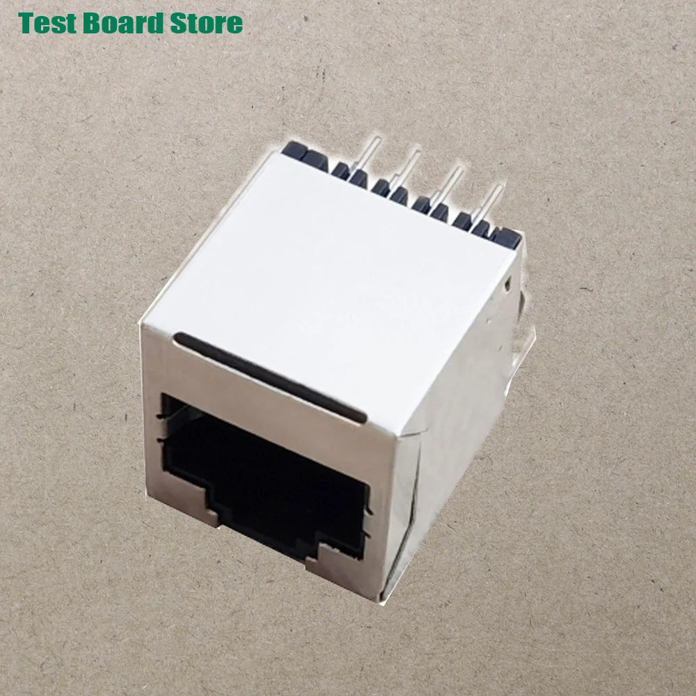 1Pce RJ45 Ethernet Port 8P Vertical Horizontal Test Board Bent Pin Straight Pin Network Port Adapter Circuit Board Connector