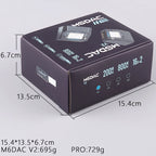 ToolkitRC M6DAC PRO V2 Dual Channel Smart Lipo Battery Charger Discharger AC 200W DC 800W 16A for 1-6S LiHV LiPo PD65W FPV Drone