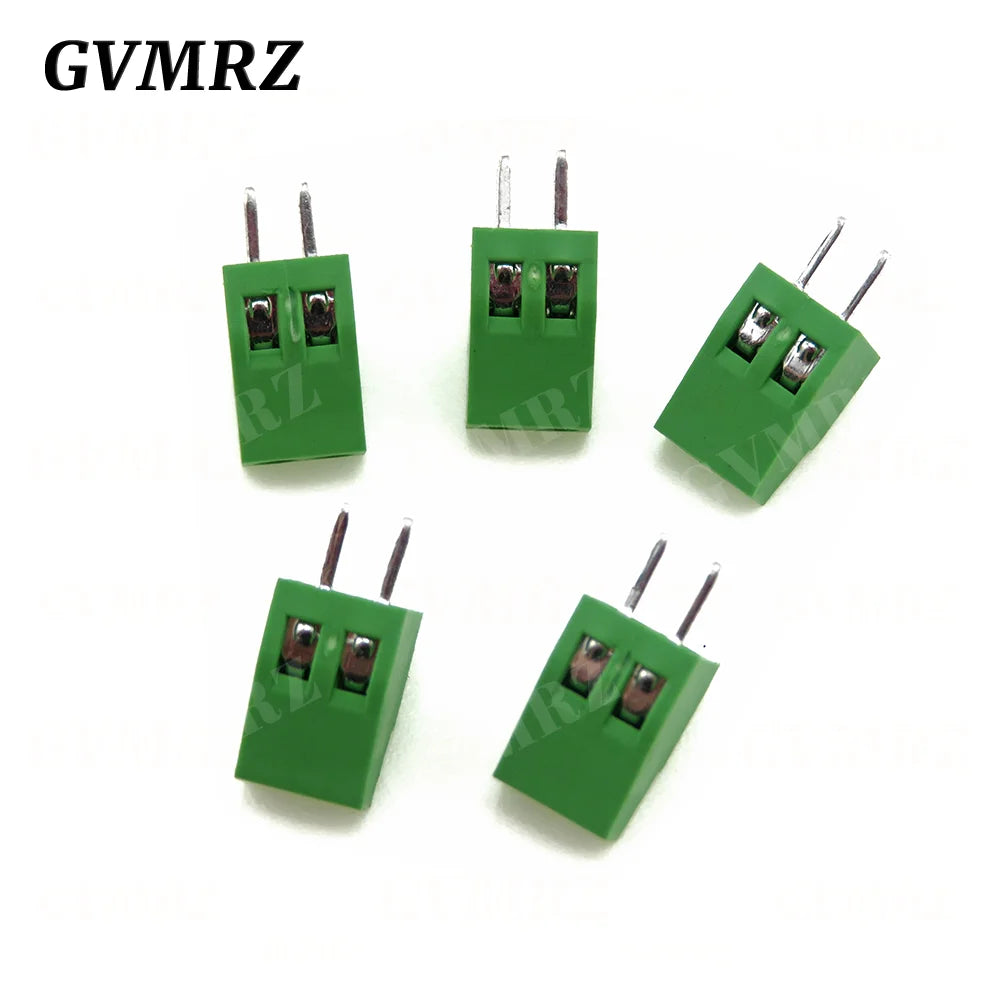 5PCS KF120 2.54mm Pitch 2p/3p/4p Straight Pin Pcb Screw Terminal Block Connector 2pin 3pin 4pin KF-120 KF120-2p