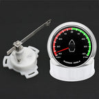 12V/24V STBD PORT Rudder Angle Meter 85mm Rudder Angle Indicator with 0-190 ohm Rudder Angle Sensor 7 Color Backlight Customized