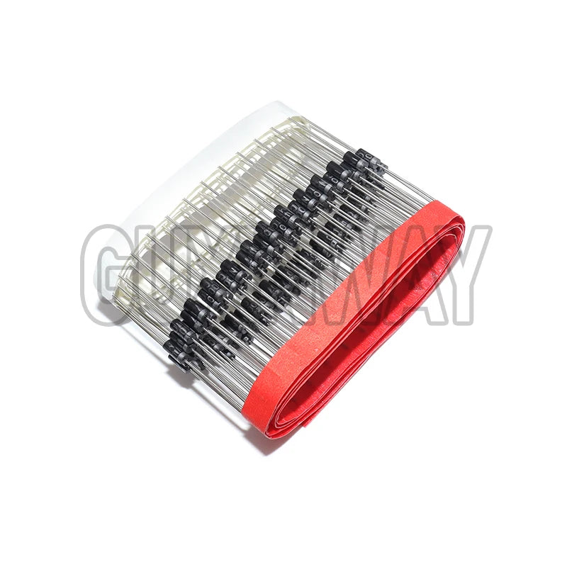 100pcs 1N4007 Rectifier Diode IN4007 1A 1200V DIP DO-41 Schottky Diode