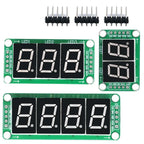 74HC595 Static Drive LED Display Module - 2/3/4-Digit 7-Segment Digital Tube with 74HC595 Shift Register (100% Genuine IC)Module