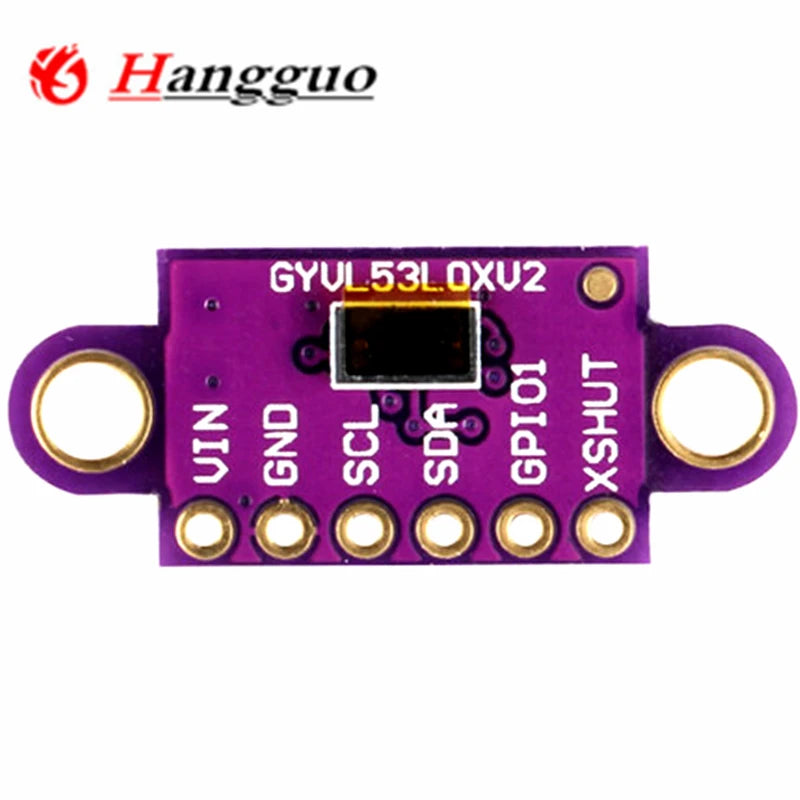 VL53L0X Time-of-Flight (ToF) Laser Ranging Sensor Breakout 940nm GY-VL53L0X V1/V2 Laser Distance Module I2C IIC GY-530