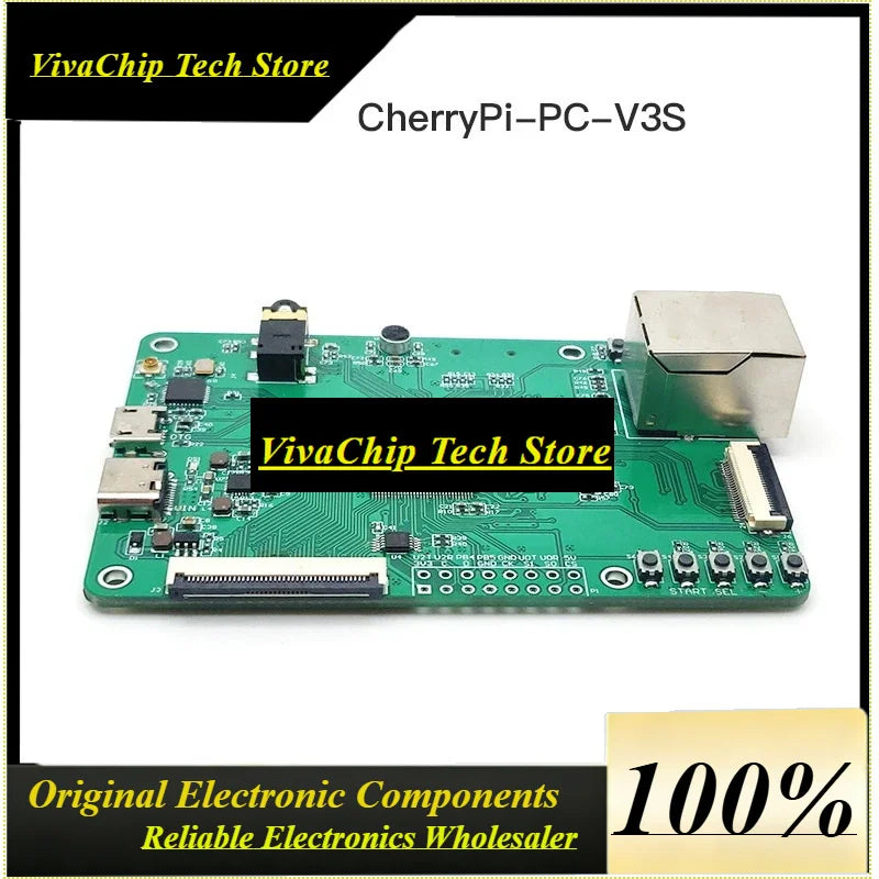 VivaCCherry Pi Allwinner V3S LINUX+QT ARM A7 CPU Multiple Interfaces Open Source Development Board Integrated Opencv