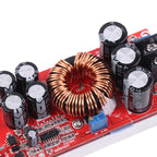 1Pcs 1200W 20A DC-DC Converter Boost Car Step-up Power Supply Module 8-60V to 12-83V
