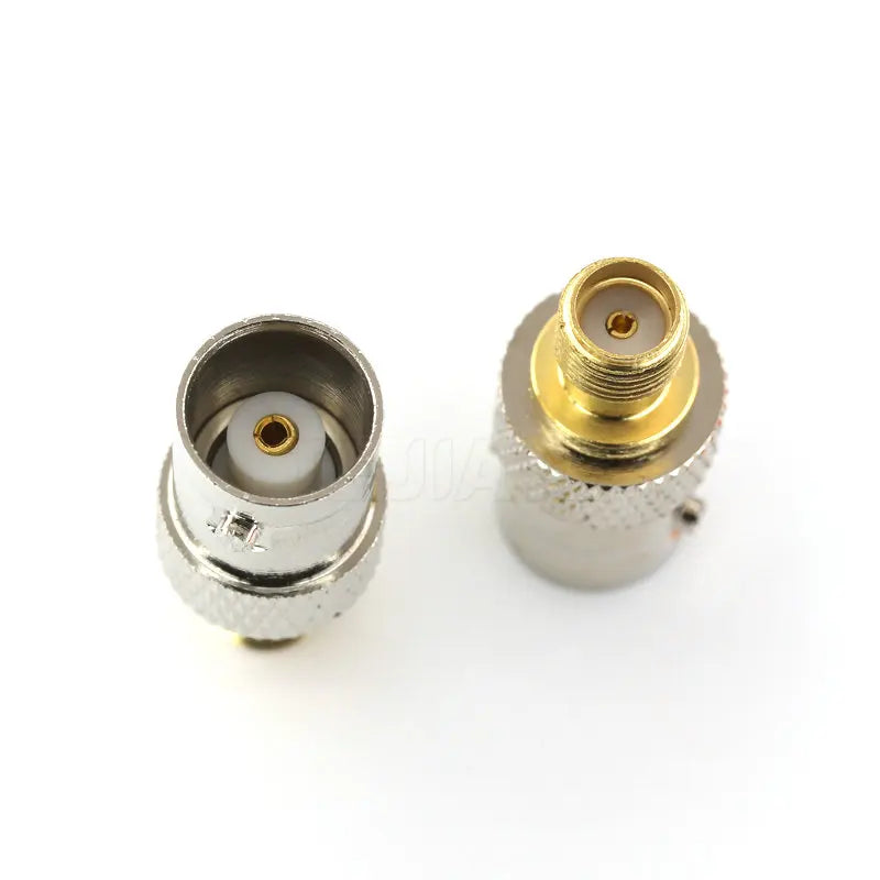 1PCS SMA to BNC Female and Male Adapter All copper Walie-talkie Antenna Connector