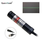 520nm 30mW Green Laser Line Module Diode for Alignment Sawmill Wood Fabric Cutting Cutter 16mm