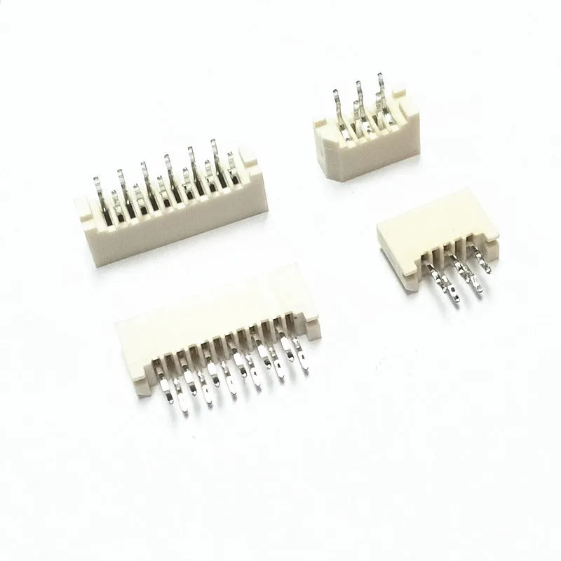 10Pcs 1.25mm FPC/FFC Connector LCD Flexible Flat Cable Socket Double Row 4P5P6P7P8P9P10P11P12P14P16P18P20P22P24P26P28P30P32Pin