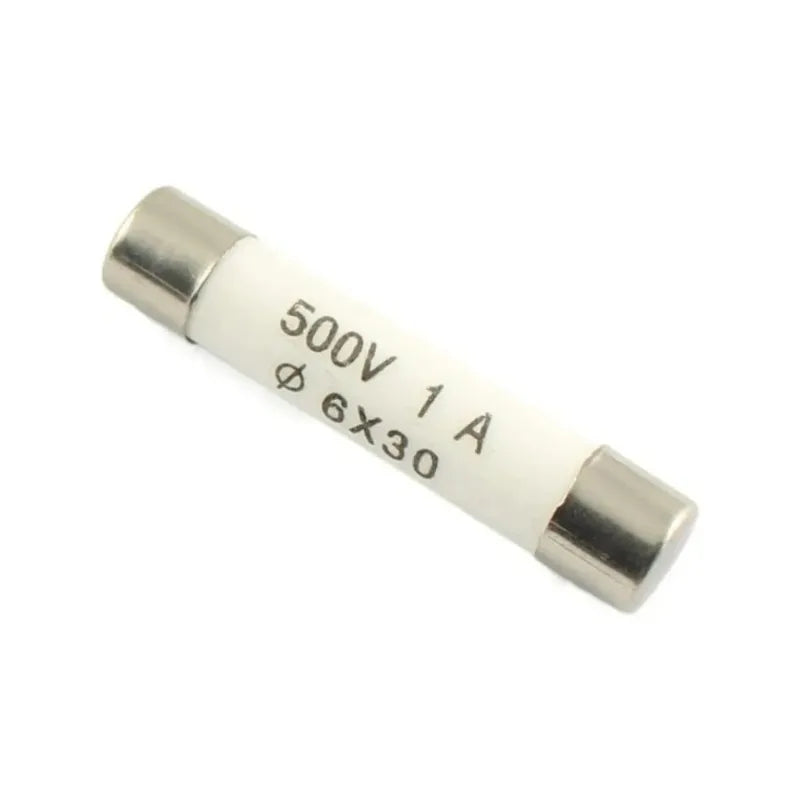 10pcs Ceramic Fuse Cartridge RO58 6x30mm 500V F 0.5A 1A 2A 3A 4A 5A 6A 8A 10A 13A 15A 20A 25A 30A Fast Blow BS1362 6*30mm