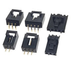 100pcs MX2.54mm dupont Housing wt Latch Right Angle Straight Wafer Single Row Pin Header Terminal 2543 TJC8 2P 3P 4P 5P 6P 12P