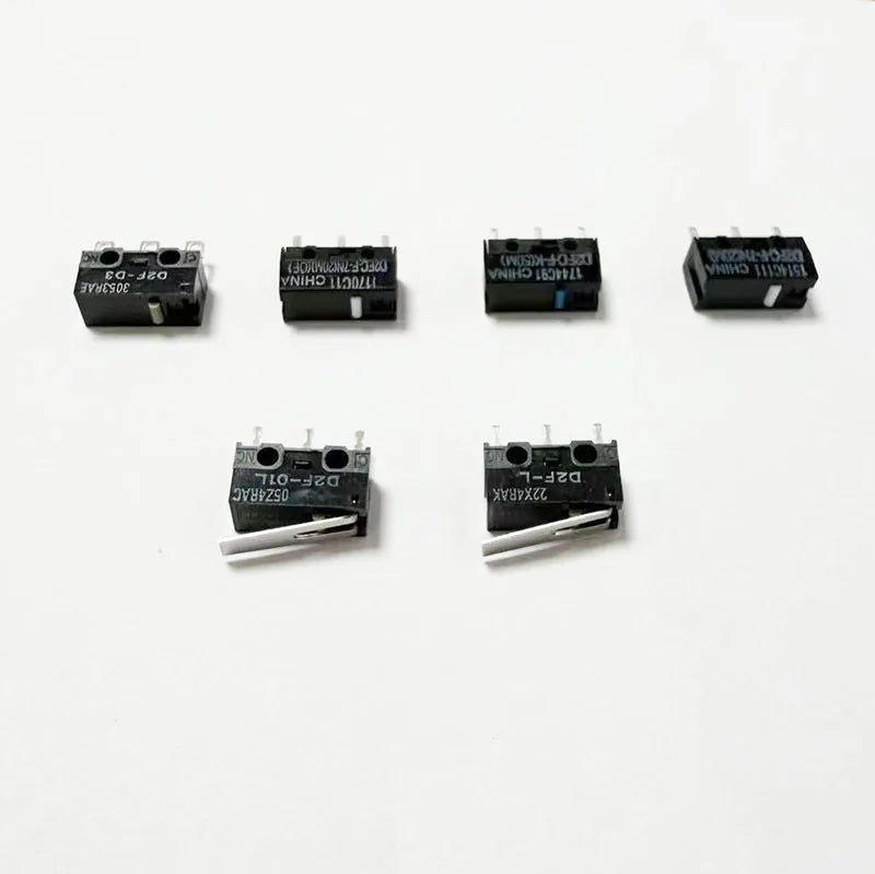 5-100PCS D2F-01F L L2 L3 01L 01 5L L-D3 01FL-T D D2F-F-3-7 A1 Snap Action Switch 3A 125VAC 30VDC Microswitch for Omron mouse