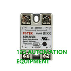 Authentic New FOTEK SSR-10DA 25DA 40DA 50DA 75DA SSR-10DA 25DA 40DA 50DA 75DA-H Solid State Relays Module 10A 25A 40A 50A 75A