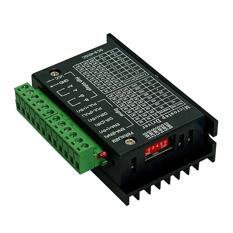TB6600 Upgraded Stepper Motor Driver 32 Segments 4.0A 42VDC For 42 57 86 Nema Motor