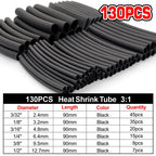 DIY Repair Heat Shrink Tube Assortment 3:1&4:1 Dual Wall Adhesive Flame Retardant Insulator For All Kinds Electrical Wire Cable
