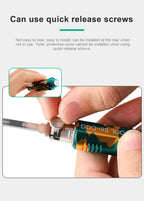 JRready JRDDS Series Dual-Pin Terminal Extraction Tool Removal Tool for Deutsch Molex AMP/TE Delphi JST Harting Connectors