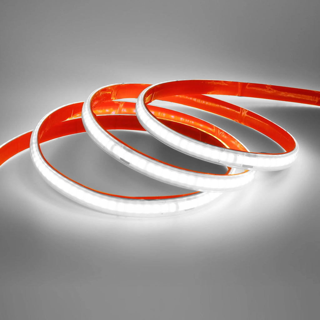 220V Self-adhesive LED Strip 10cm Cuttable Waterproof COB LED Strip No Need Driver Flexible Tape for Kitchen Home Garden Decor