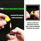 100/700pcs TE Double Wire Tube PVC Insulated Terminal Crimping End Cold Wire Connector Electrical Ferrules Tubular, Double Wire