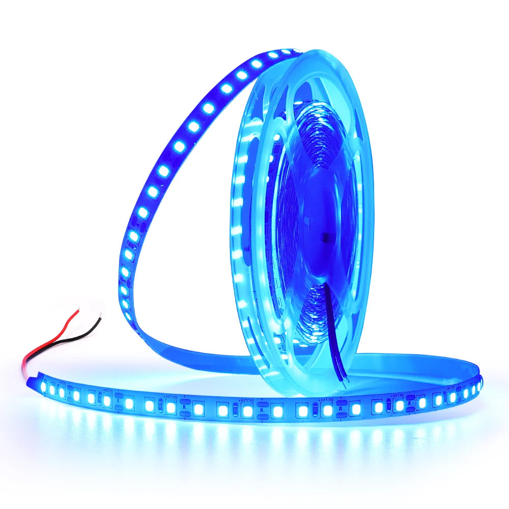 5V 12V 24V 2835 Led Strip 5m 300/600/2400 Pixels Led Tape SMD 3528 Fiexible Light Bar Strips Under Cabinet Lighting Backlight