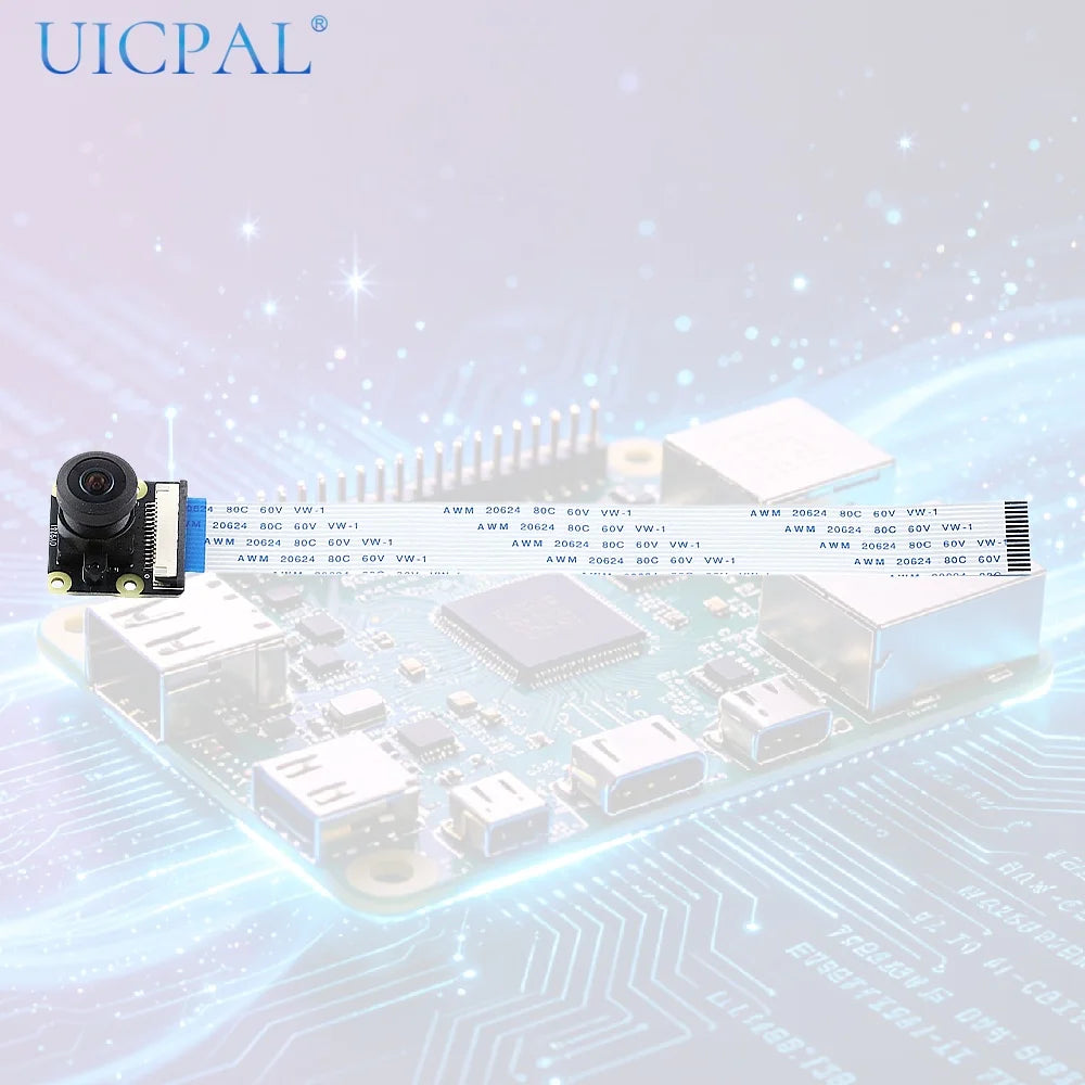 OV9281 Camera Module for Raspberry Pi5 4 4B 3B+ ZERO 2 W 79 110 160 Degrees 1280*800 1MP Black White Global Shutter 120 FPS