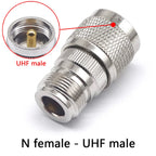 1/2/4/10pcs RF connector UHF-JKW UHF N-S male and female UHF/N-KJ M female elbow 90 degree SL16/SO239 right angle RF adapter L