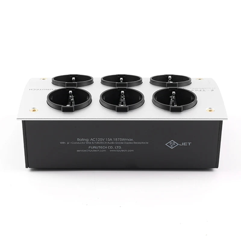 e-TP60 Aluminium Alloy 6-Socket Power Socket Audio Power Filter