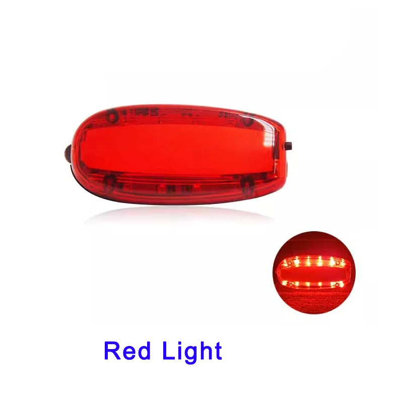 Blue Red Yellow Red Green Color LED Flashing Shoulder Lamp Light Alarm Patrol Warning