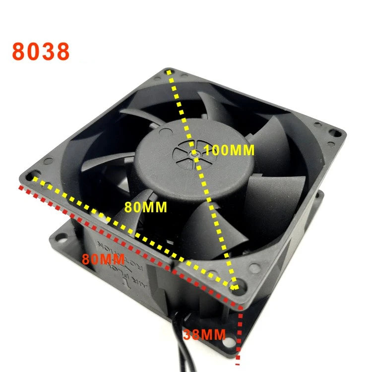 EC Brushless Fan 60mm 70mm 75mm 80mm 92mm 100mm 120mm 140mm 110V-220V Axial Cooling Fan