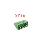 5/10Pcs Mini KF128 2.54mm PCB Screw Terminal Blocks Connector for Wires 2P/3P/4P/5P/6P/7P/8P/9P/10P/12P/16P Terminal KF128-2.54